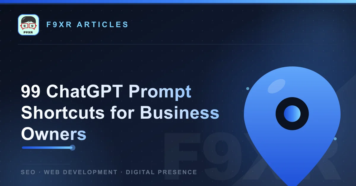 99 ChatGPT Prompt Shortcuts for Business Owners