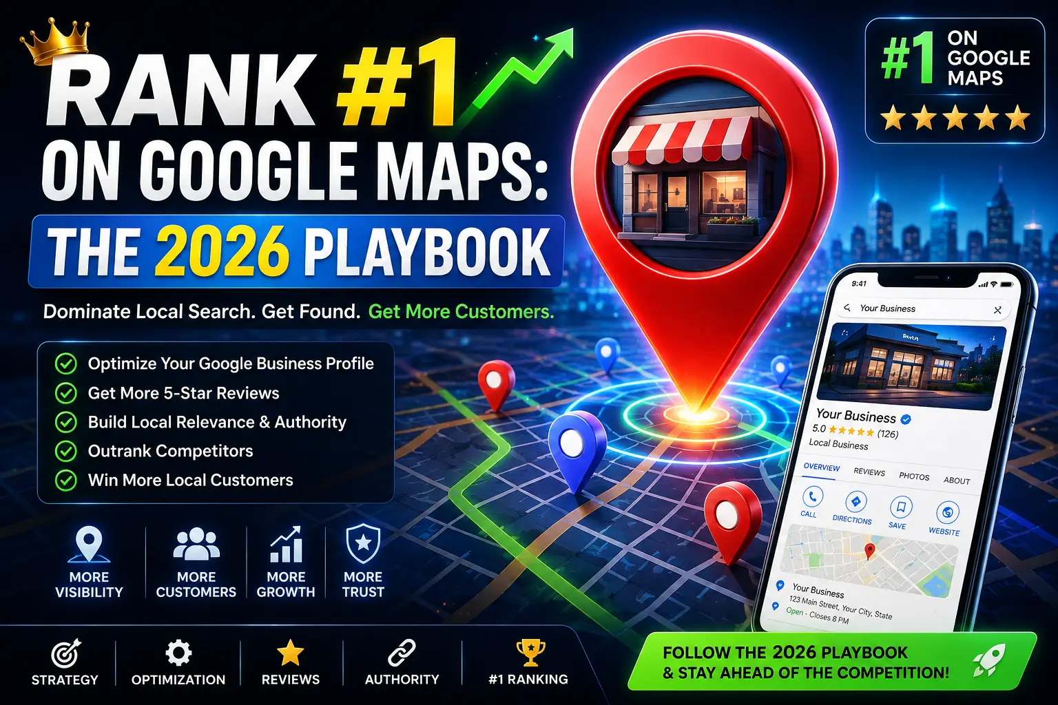Rank #1 on Google Maps: The 2026 Playbook