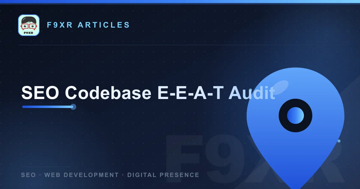 How We Audited Our Own Site for E-E-A-T Issues