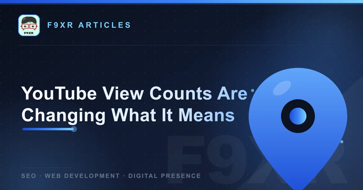 YouTube View Counts Are Changing: What It Means